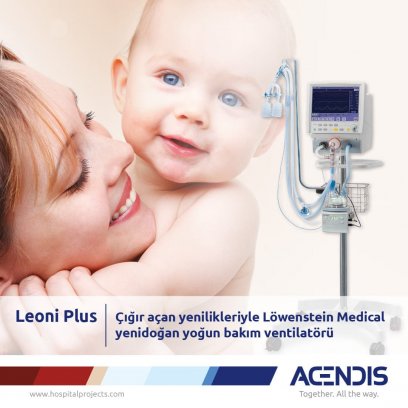 Löwenstein Medical Leoni Plus'tan Mekanik Ventilasyonda Çığır Açan Özellikler